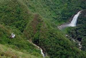 From Medellin: Epic Zipline and Giant Waterfall