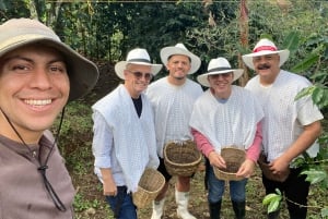 From Medellín: Half Day Private Coffee Tour