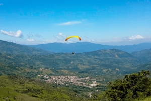 From Medellin: Private Paragliding Tour Over Waterfalls