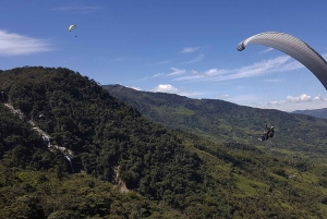 From Medellin: Private Paragliding Tour Over Waterfalls