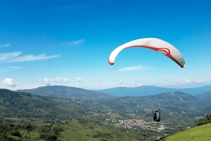 From Medellin: Private Paragliding Tour Over Waterfalls