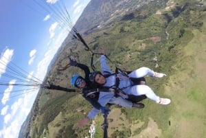 From Medellin: Tandem Paragliding Tour with Videos & Photos