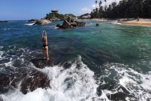 Da Santa Marta: Tour guidato del Parco Nazionale Tayrona