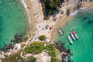 Da Santa Marta: Tour guidato del Parco Nazionale Tayrona