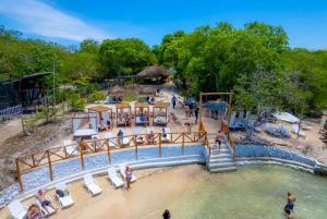 Full day at isla encantada beach