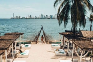 Full-day tour of 3 private islands in the Rosario Islands