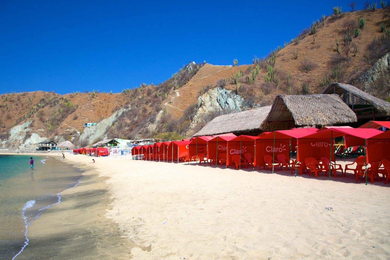Heldagstur till Playa Inca Inca med lunch från Santa Marta