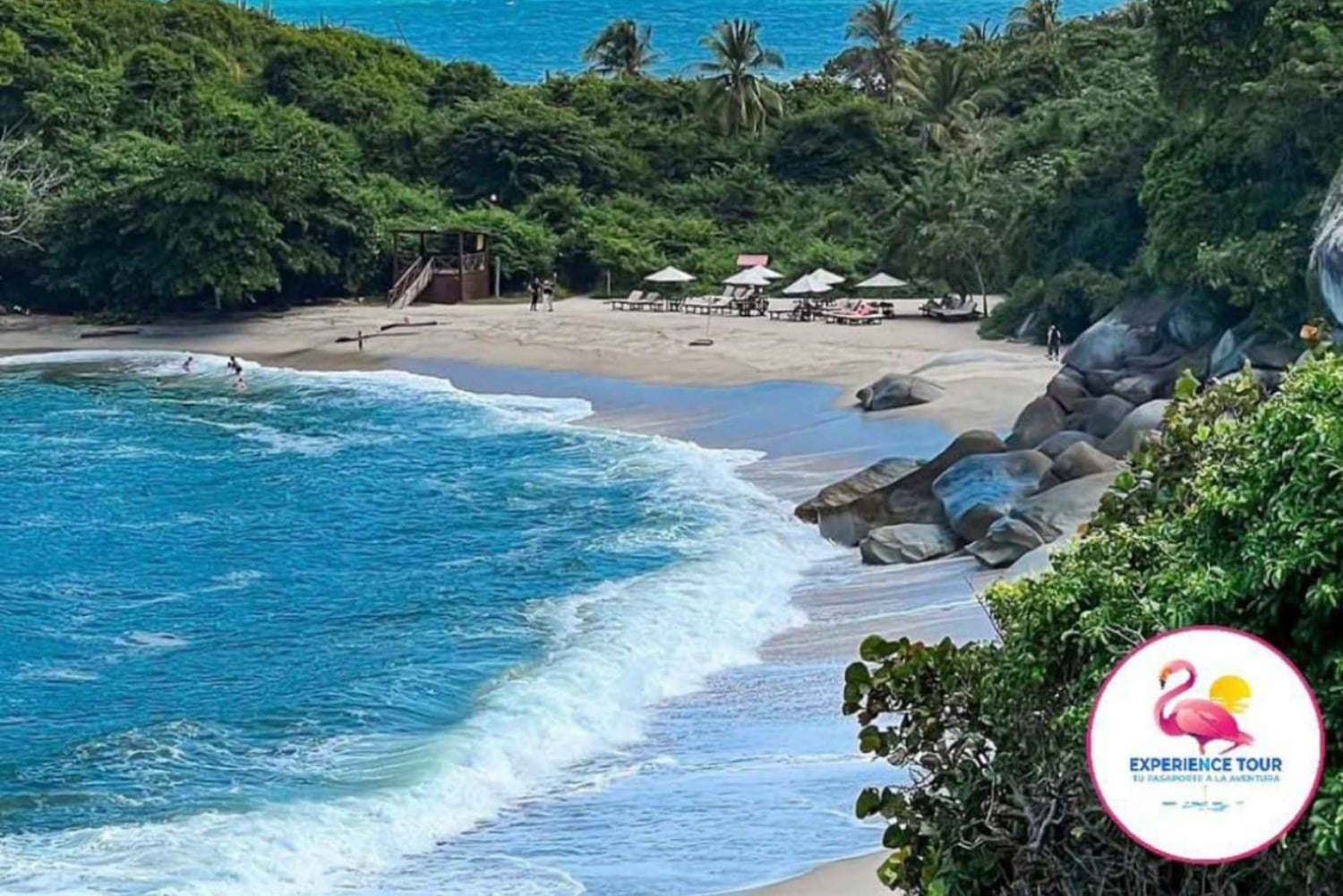 Heldagsutflykt till Tayrona-parken från Cartagena