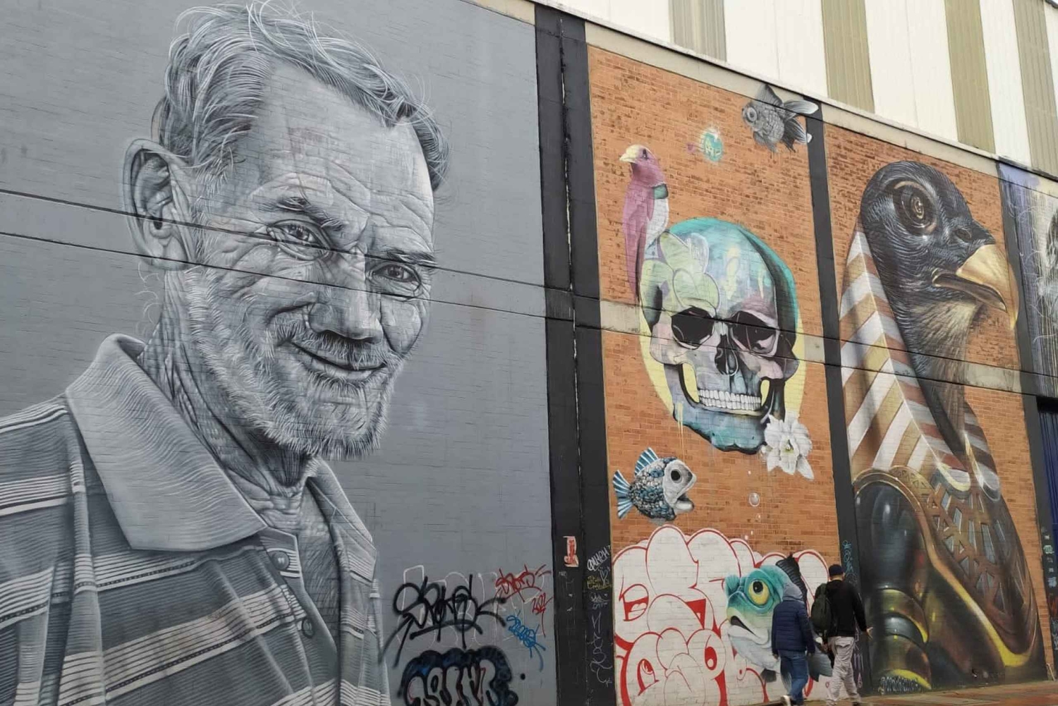 Graffiti & identitet i Bogotá – guidad tur med lokal snack