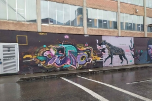 Graffiti & identitet i Bogotá – guidad tur med lokal snack