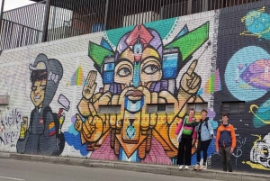 Graffiti & identitet i Bogotá – guidad tur med lokal snack