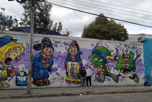 Graffiti & identitet i Bogotá – guidad tur med lokal snack