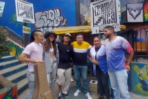 COMUNA 13 GRAFFITI TOUR WITH DRONE VIDEO AND PHOTOS