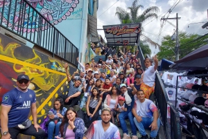 COMUNA 13 GRAFFITI TOUR WITH DRONE VIDEO AND PHOTOS