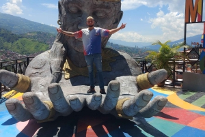 COMUNA 13 GRAFFITI TOUR WITH DRONE VIDEO AND PHOTOS