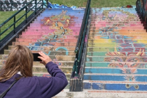 Graffiti Tour w La Candelaria Bogota z transportem