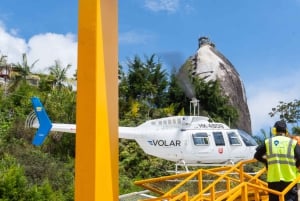 Guatapé: volo panoramico in elicottero sul bacino idrico (6 minuti)
