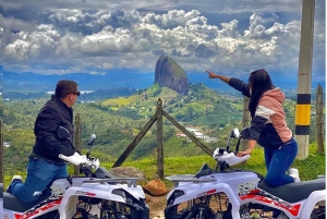Guatapé: Tour de Aventura em Motoquatro e Buggy