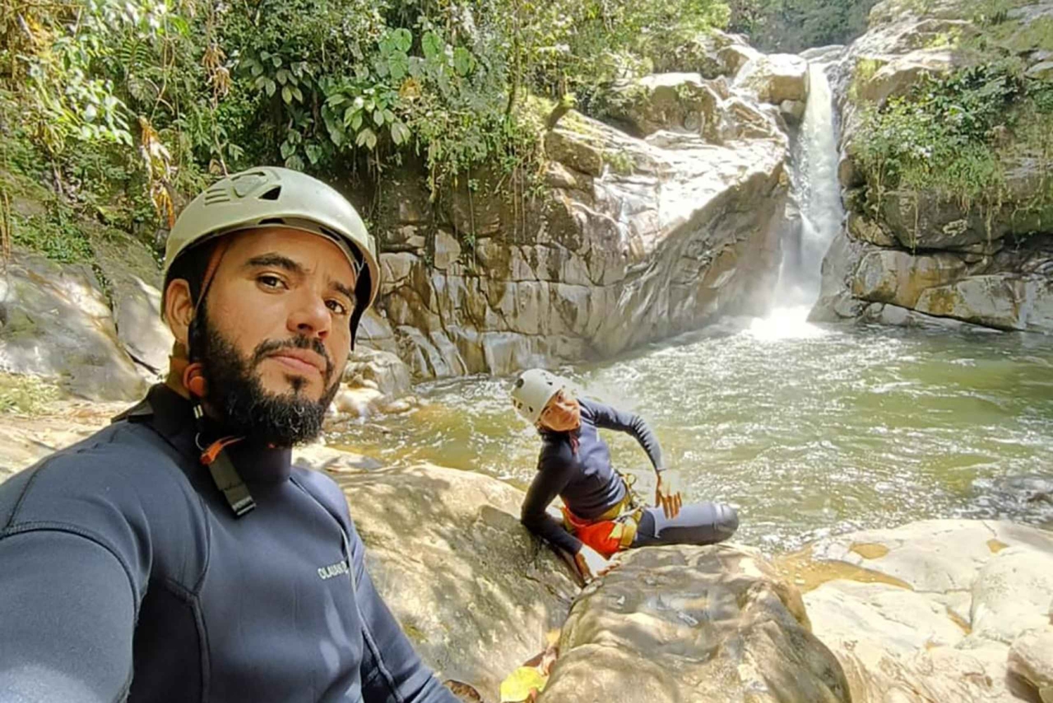 Guatapé Canyoning-eventyr: Krystallklart vann og dyreliv