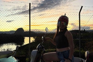 Guatapé: Tur med elcykel med lokal guide