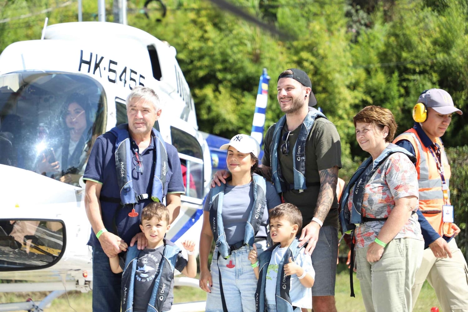 Guatapé in famiglia: volo panoramico in elicottero sul bacino idrico (6 min)