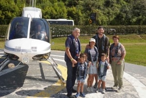 Guatapé in famiglia: volo panoramico in elicottero sul bacino idrico (6 min)