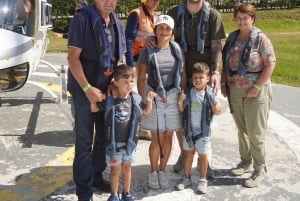 Guatapé in famiglia: volo panoramico in elicottero sul bacino idrico (6 min)