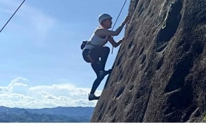 Guatapé: Kultowa wspinaczka skałkowa dla początkujących i ekspertów.