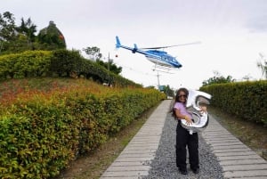 Privat omvisning i Guatape med helikoptertur fra Medellin