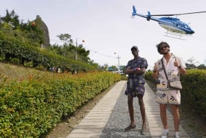 Tour privato di Guatape con giro in elicottero da Medellin