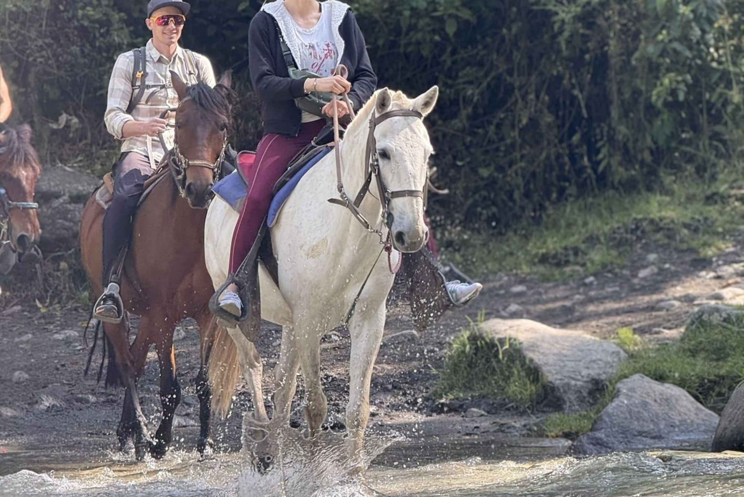 Horseback riding and hiking in the Cocora Valley + Coffee Experience