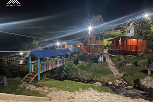 Gorące źródła pod gwiazdami: relaksująca noc w Coconuco