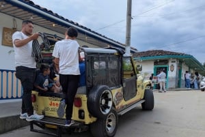 Inspiring landscapes of the Cocora Valley and coffee farms