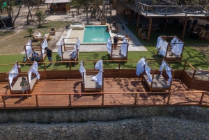 Cartagena: Rosario Islands Daypass Ibbiza Island Beach Club