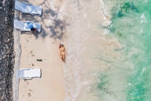 Cartagena: Rosario Islands Daypass Ibbiza Island Beach Club