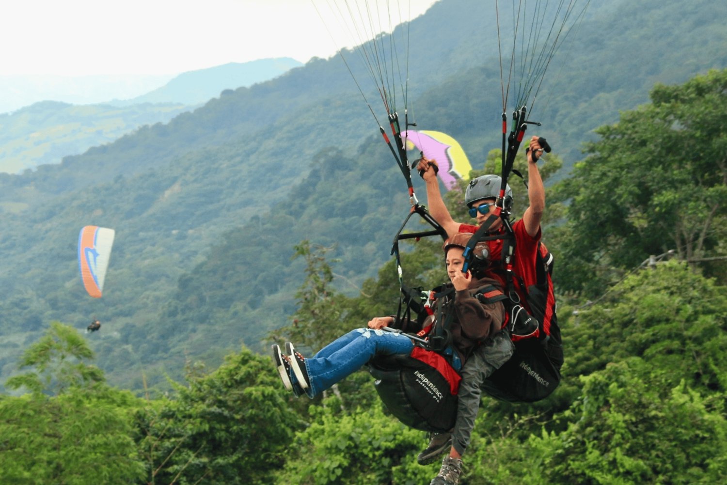 La Calera: Paragliding Flight