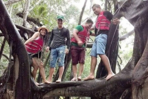 Leticia: tour in canoa sull'Amazzonia con bagno