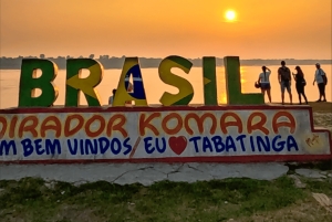 Leticia: Amazon River Sunset Tour with Drink