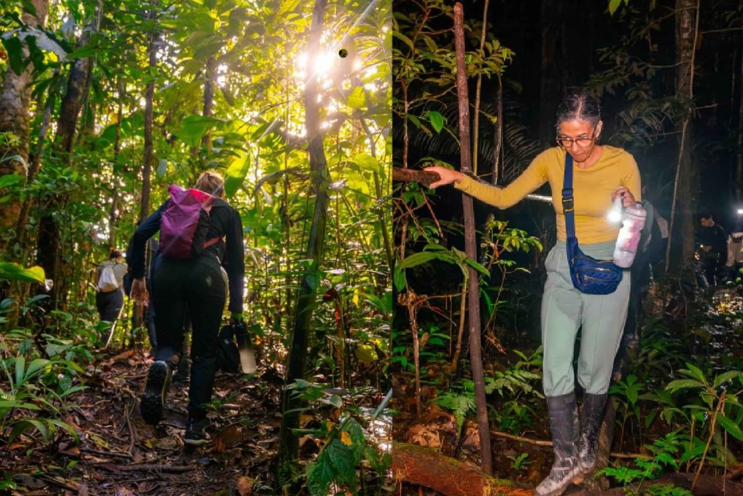 Leticia Sademetsäretki ja esi-isien luento puumajassa 2 päivää