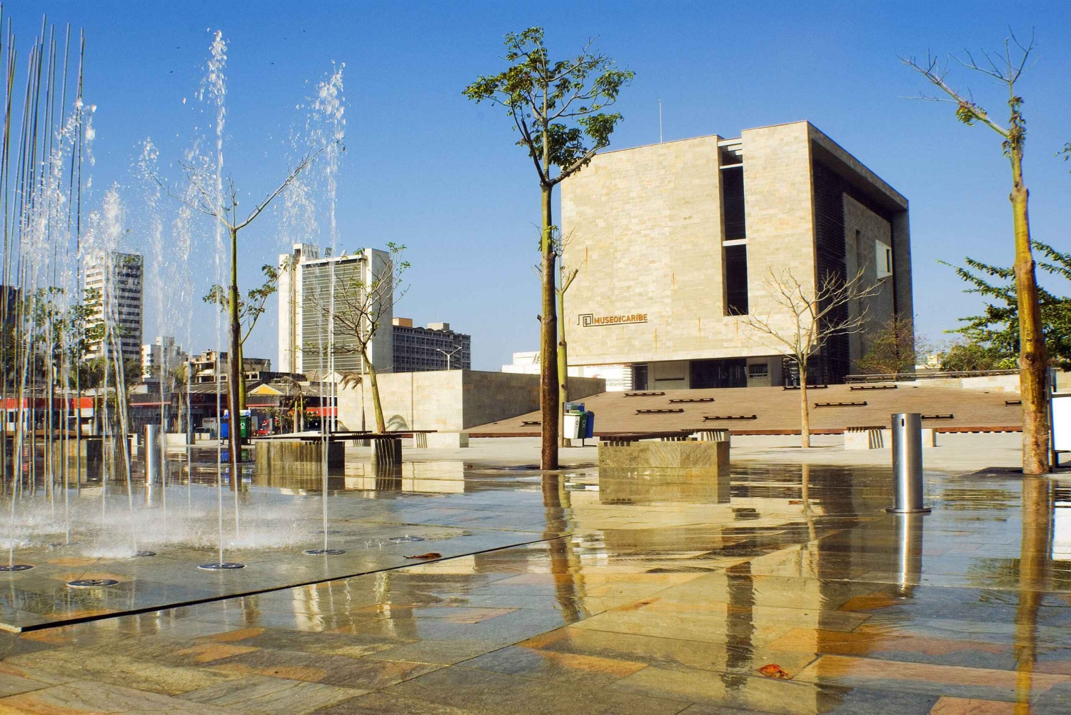 Malecón, musée du carnaval, visite du centre-ville de Barranquilla