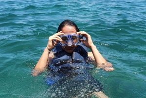 Mambo beach with mangrove and snorkel