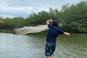 Mangrove ecotour and fishing in Cartagena's natural mangrove