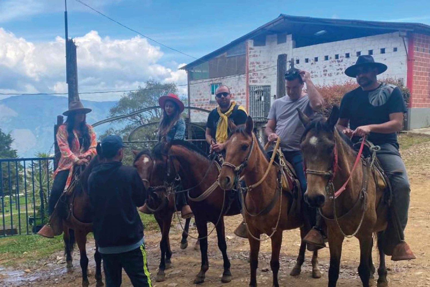 Medellín: excursión de 2 días a una finca cafetera con paseo a caballo y cabaña en el bosque