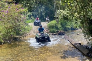 Medellín: Tour mit dem Quad (ATV) durch 3 Berge und Wasserfall