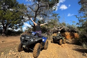 Medellín: Tour mit dem Quad (ATV) durch 3 Berge und Wasserfall