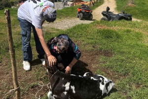 Medellin: ATV tour and fishing. Adventure day.