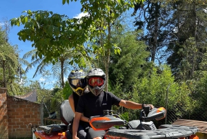 Medellin: ATV tour and fishing. Adventure day.