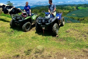 Medellín: Tour in quad (ATV) su 3 montagne e cascata