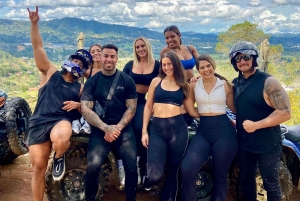 Medellín: Tour in quad (ATV) su 3 montagne e cascata