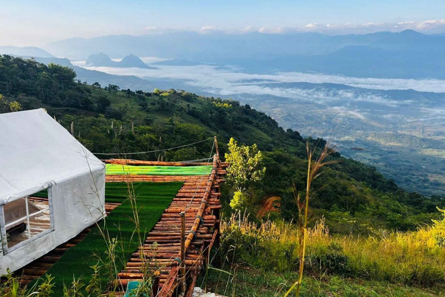 Medellin: ATV-tur, glamping, finca med 360° udsigt